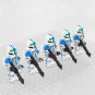 5pcs Star Wars 501st Jetpack troopers Minifigures Set 501st Legion Jet troopers