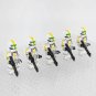 5pcs Star Wars 327th Jetpack troopers Minifigures Set 327th Star Corps Block Toy