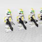 5pcs Star Wars 327th Jetpack troopers Minifigures Set 327th Star Corps Block Toy