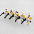 5pcs Star Wars 212th Jetpack troopers Minifigures Set 212th Attack Battalion
