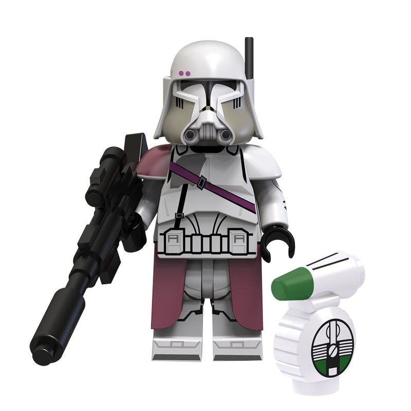 Commander Bacara The 21st Nova Corps Star Wars Minifigures Building Block Toys