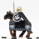 Knights Hospitaller Armored Horse Minifigures Accessories Crusader Knights