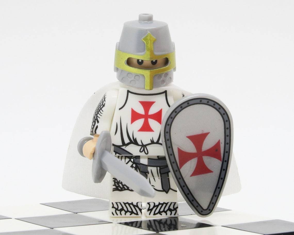 Knight Templar Minifigures Weapons Accessories Crusader Knights