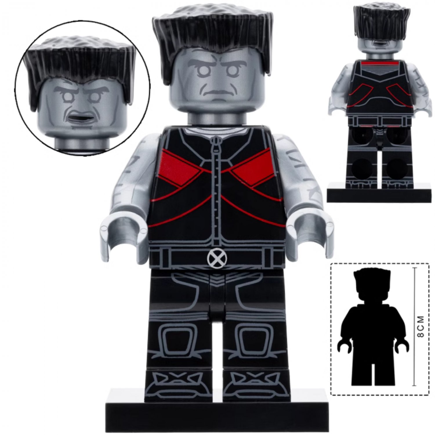 Big Size Colossus Deadpool X-Men Minifigures Accessories Building Toys