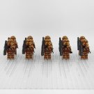10pcs Star Wars Geonosis Airborne Trooper Paratrooper Minifigures Building Toys
