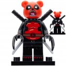Deadpool Pandapool Minifigures Accessories Building Toys