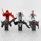6pcs Venom Riot Carnage Anti-Venom Symbiotes Minifigures Building Toys