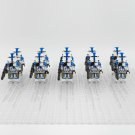10pcs Star Wars 501st Legion Airborne Paratroopers Minifigures Building Toys