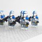 10pcs Star Wars 501st Legion Airborne Paratroopers Minifigures Building Toys