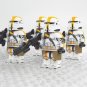 10pcs Star Wars 327th Star Corps Airborne Paratrooper Minifigures Building Toys