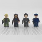 4pcs Star Wars Andor Syril Karn Luthen Rael Leipa Minifigures Building Toys