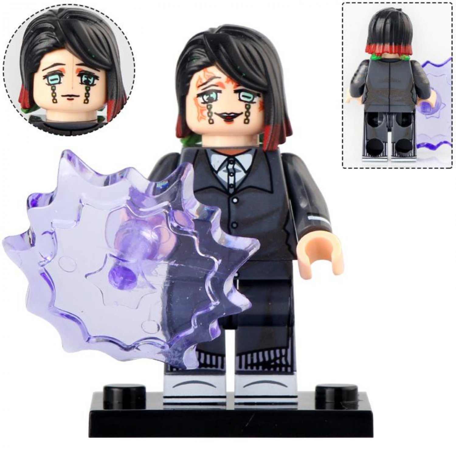 Demon Slayer Enmu Minifigures Accessories Building Toys