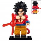 Dragon Ball Z Super Saiyan 4 Goku Minifigures Accessories Building Toys