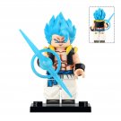 Dragon Ball Gogeta Super Saiyan Blue Minifigures Accessories Building Toys