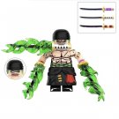 Roronoa Zoro (King of Hell) One Piece Minifigures Accessories Building Toys