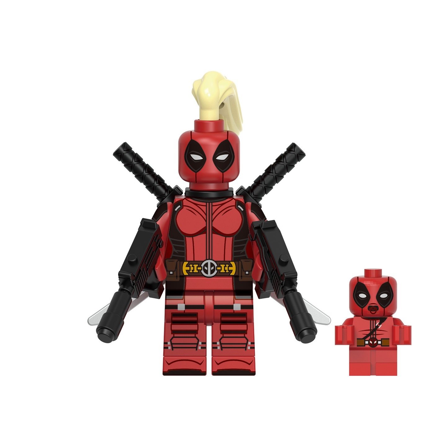 Ladypool Deadpool & Wolverine Minifigures Weapons and Accessories