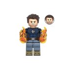 Human Torch Deadpool & Wolverine Minifigures Weapons and Accessories