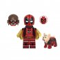6pcs Deadpool Ladypool Kidpool Cassandra Nova Human Torch Blade Minifigures Set