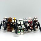 7pcs Star Wars Clone Paratroopers Airborne Troopers Minifigures Building Toys