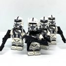 4pcs Star Wars Wolfpack Clone Troopers Minifigures Building Toys