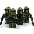 4pcs Star Wars 41st Elite Corps ARF Troopers Minifigures Building Toys
