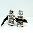 2pcs Star Wars Imperial Army Remnant Stormtroopers Minifigures Building Toys