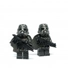 2pcs Star Wars Imperial Army Mimban Stormtroopers Minifigures Building Toys