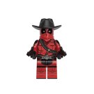 Cowboypool Marvel Deadpool Minifigures Weapons and Accessories
