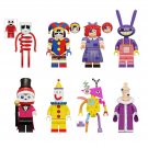 8pcs The Amazing Digital Circus Gangle Pomni Jax Kaufmo Kinger Minifigures Toys