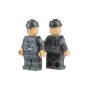 4pcs WW2 German Waffen-SS Army Soldiers Minifigures Building Toys