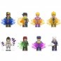 8pcs JoJo's Bizarre Adventure Joseph Josuke Giorno Dio Brando Minifigures Set