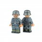 4pcs WW2 German Army Soldiers Axis Vanguard Minifigures Building Toys