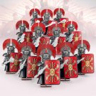 12pcs Roman Elite Legion Heavy Infantry Soldiers Minifigures Building Toys
