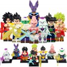 8pcs Dragon Ball Goku Piccolo Beerus Frieza Majin Buu Minifigures Building Toys