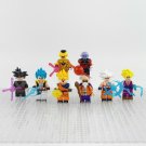 8pcs Dragon Ball Super Goku Black Gogeta Jiren Frieza Minifigures Building Toys