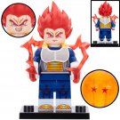 Dragon Ball Super Saiyan God Vegeta Minifigures Building Toys