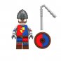 8pcs English Civil War The Wars of the Roses Medieval Soldiers Minifigures Set