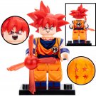 Dragon Ball Super Saiyan God Son Goku Minifigures Building Toys