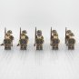10pcs WW2 German Leibermuster Camo Soldiers Minifigures Building Toys