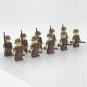 10pcs WW2 German Leibermuster Camo Soldiers Minifigures Building Toys