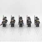 10pcs WW2 German Honor Guard Officer Soldiers Minifigures Building Toys