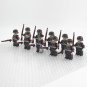 10pcs WW2 German Honor Guard Officer Soldiers Minifigures Building Toys