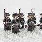 10pcs WW2 German Honor Guard Officer Soldiers Minifigures Building Toys