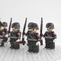 10pcs WW2 German Honor Guard Officer Soldiers Minifigures Building Toys