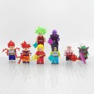 8pcs Dragon Ball Super Saiyan God Android 17 Hit Jiren Zamasu Minifigures Toys