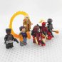 6pcs Deadpool TVA Agent Cassandra Nova Human Torch Blade Minifigures Toys