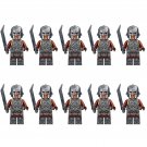 10pcs The Lord of the Rings Mordor Orcs Army Minifigures Set