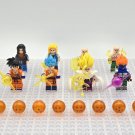 8pcs Dragon Ball Z Super Android Goku Gohan Krillin Minifigures Building Toys