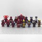 16pcs Marvel Multiverse Deadpool X Wolverine Variants Minifigures Building Toys
