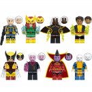 8PCS X-Men Cable Storm Wolverine Jean Grey Bastion Gladiator Minifigures Set